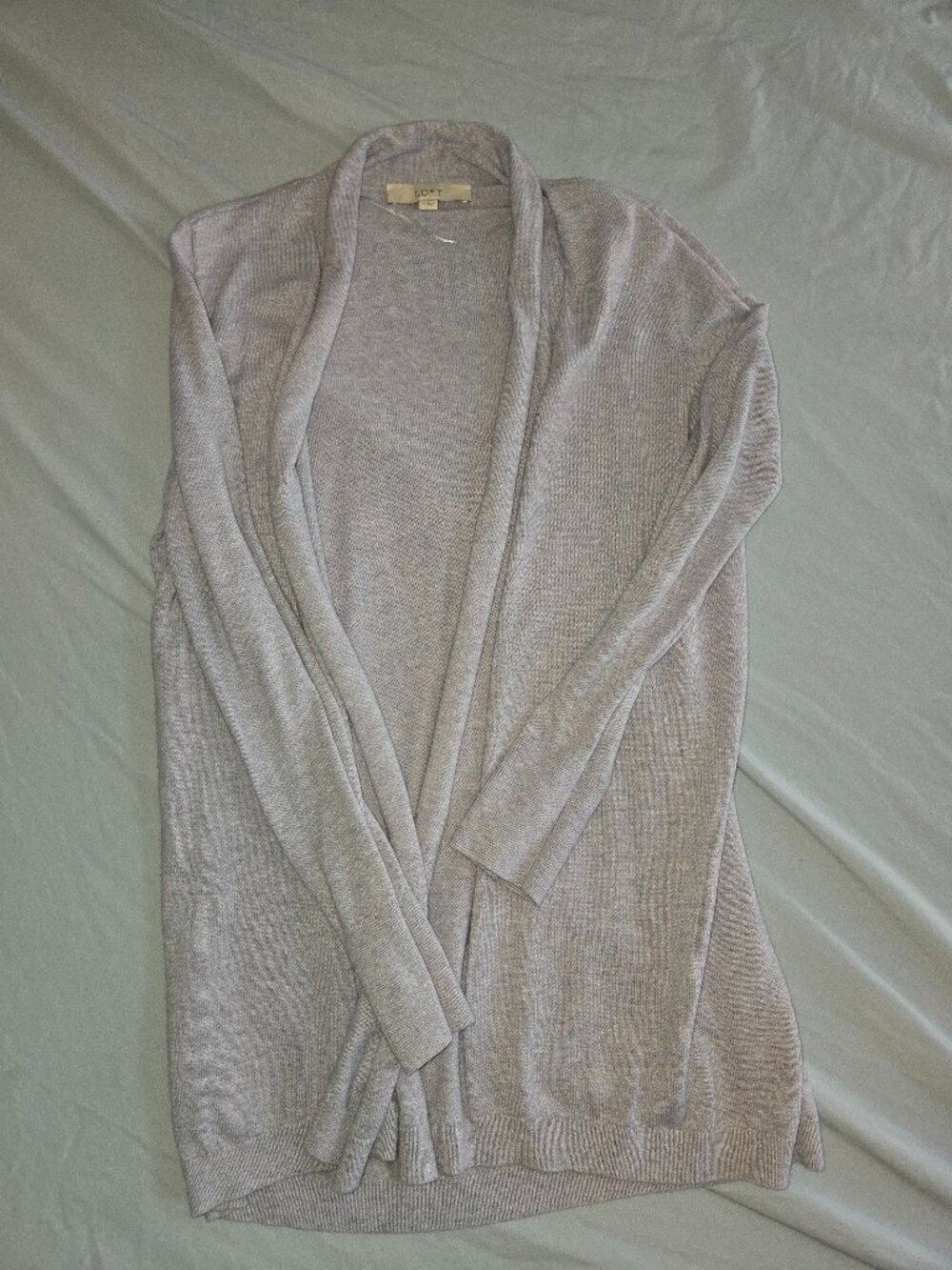Loft Women's Medium Light Purple Cardigan